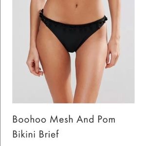 Boohoo Pom Pom Bikini Bottoms